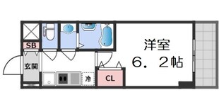 グランパシフィック今里南の物件間取画像